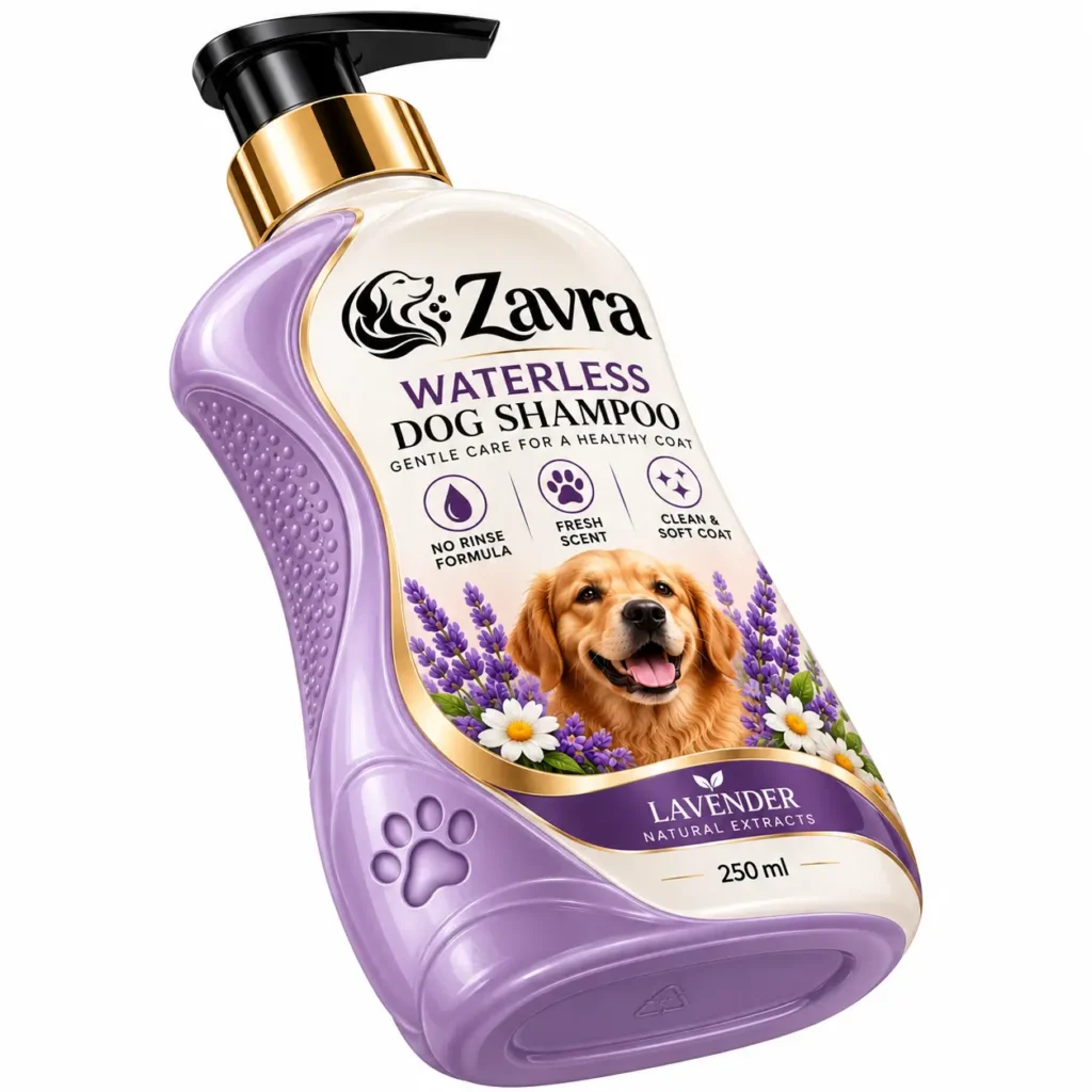 zavra lavender waterless dog shampoo natural extracts 250ml1